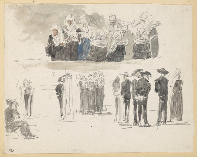 La Rade de Villefranche - Eugène Boudin | Musée d'Orsay