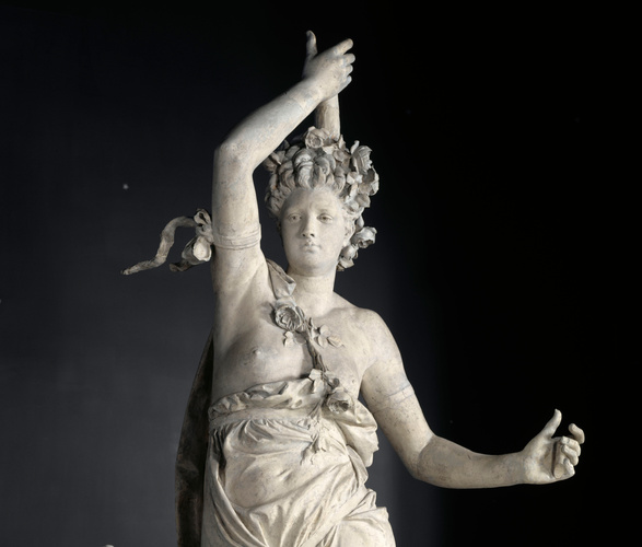 Torchère au tambourin - Albert-Ernest Carrier-Belleuse | Musée d'Orsay