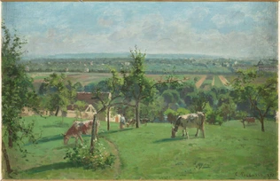 Les Coteaux du Vesinet - Camille Pissarro