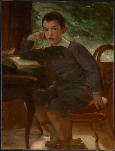 Marie Bracquemond - Portrait de Pierre Bracquemond enfant, fils de l'artiste