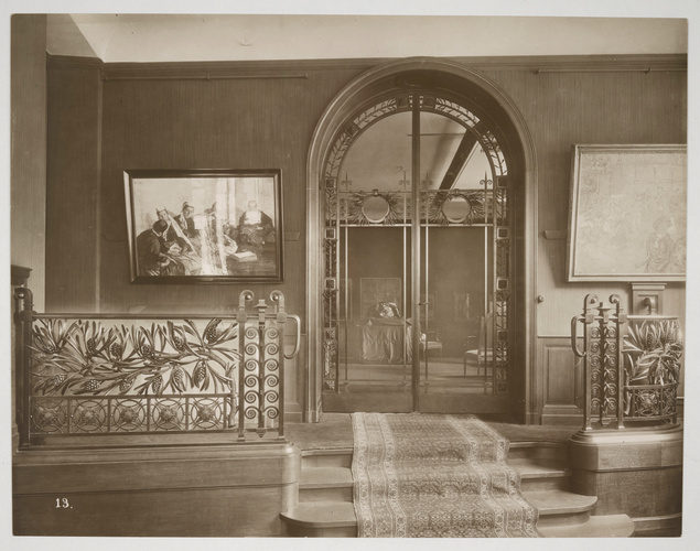 Chevojon - Paris, hôtel particulier de M. B., vue intérieure