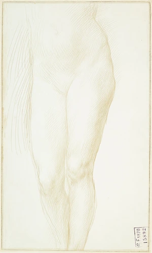 Alphonse Legros - Corps d'une femme nue, debout