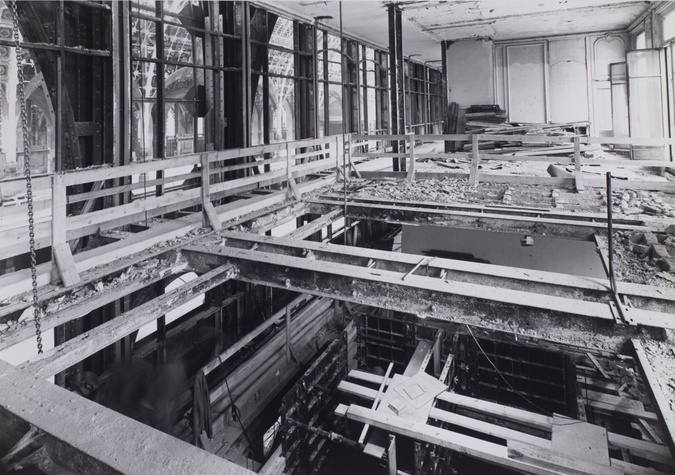 Jim Purcell - Aile Lille, niveau supérieur, salle Lille en construction