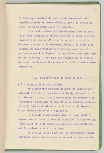Gustave Eiffel - Biographie scientifique et industrielle. Résistance de l'air