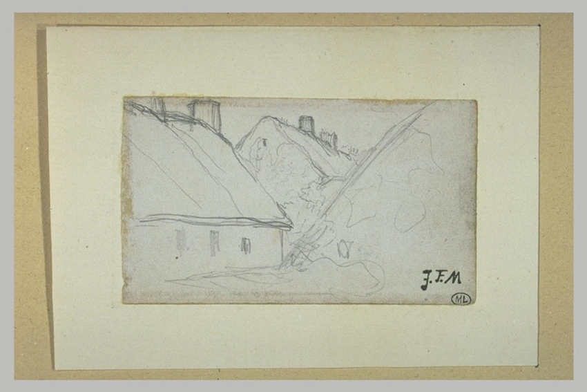 Maisons rustiques JeanFrançois Millet Musée d'Orsay