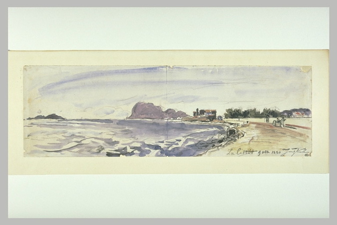 Johan Barthold Jongkind - Vue de la Ciotat