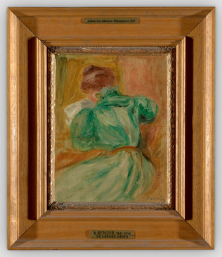 Auguste Renoir - La Liseuse verte