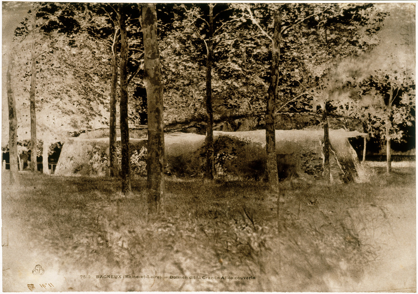 Gustave Le Gray - Bagneux (Maine-et-Loire) - Dolmen dit "grande allée couverte"