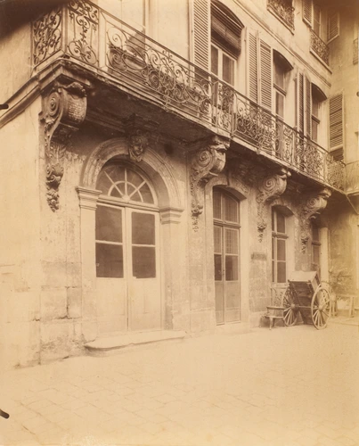 Eugène Atget - Balcon, 21 rue Poissonnière