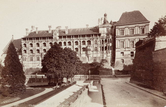 Neurdein frères - Aile François 1er, façade extérieure, château de Blois