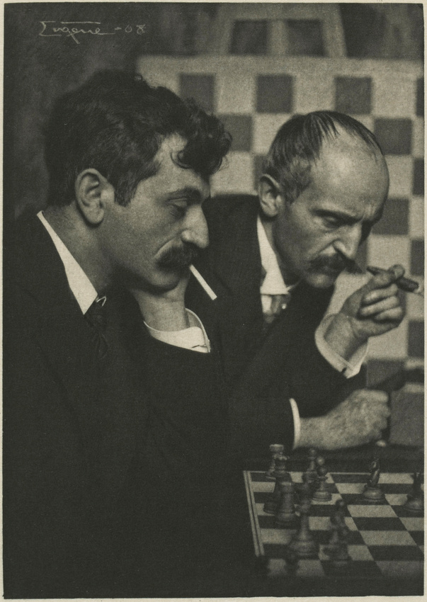 Frank Eugene - Dr Emanuel Lasker and His Brother