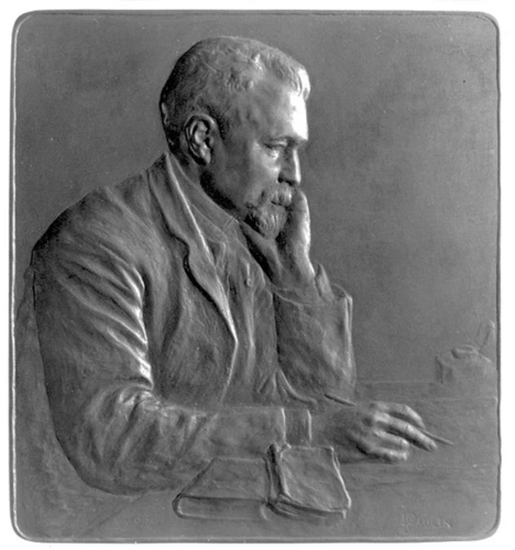 Homme écrivant - Paul Paulin