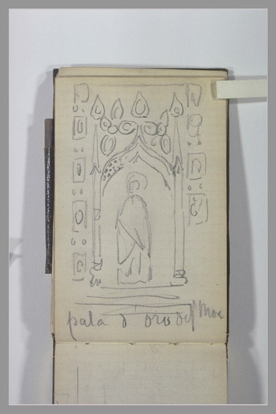 Adolphe Yvon - Un détail de la Pala d'Oro de la basilique Saint-Marc