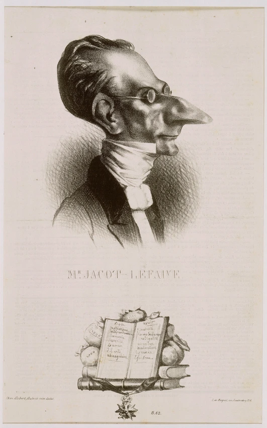 Mr Jacot-Lefaive - Honoré Daumier