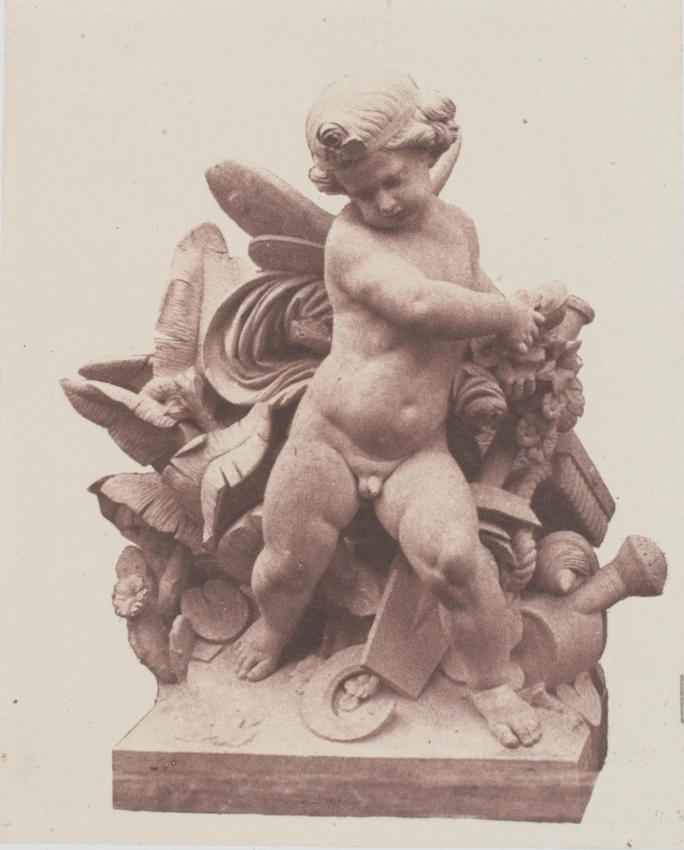 Edouard Baldus - "L'Horticulture", sculpture de Théodore François Devaulx, décor...