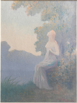 Alphonse Osbert - L'éveil de la nymphe