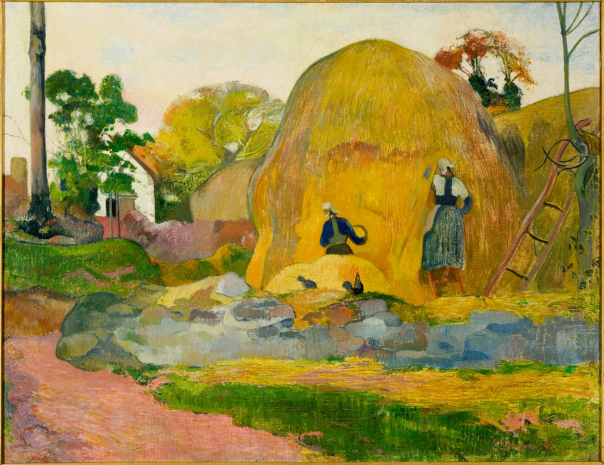Paul Gauguin - Les Meules jaunes