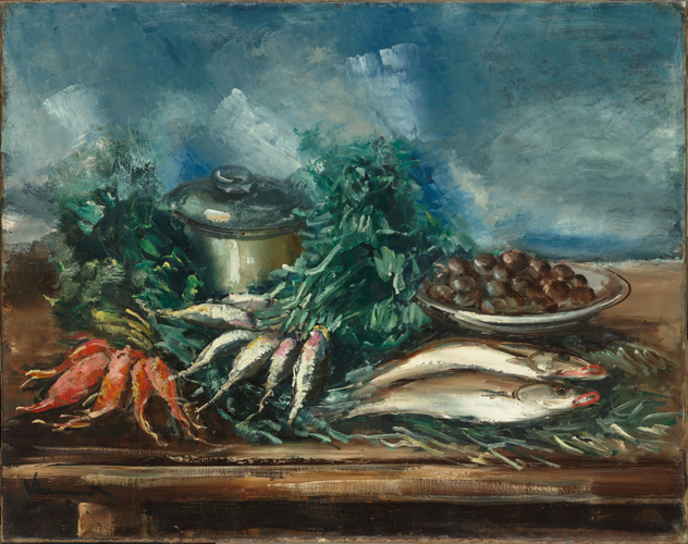 Bords de Seine - Maurice de Vlaminck | Musée d'Orsay