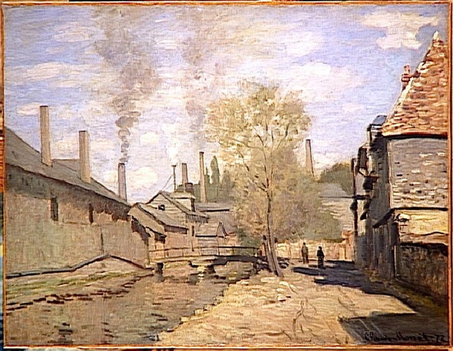 Claude Monet - Le Ruisseau de Robec