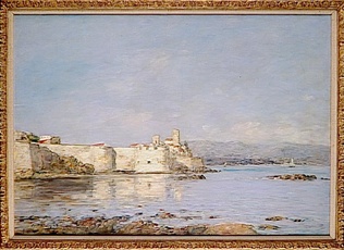 Eugène Boudin - Le Port d'Antibes
