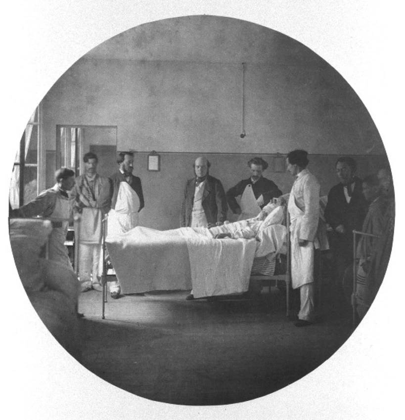Asile impérial de Vincennes, l'infirmerie - Charles Nègre