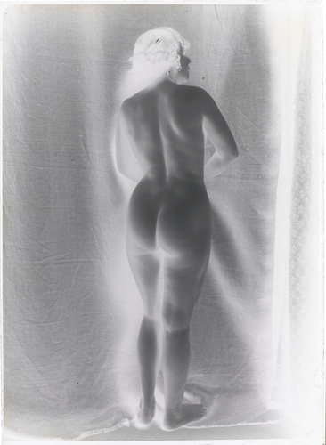 François-Rupert Carabin - Femme nue debout de dos