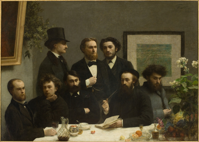 Henri Fantin-Latour、海外版超希少レゾネ、新品高級額装付 Coin de table - Henri Fantin-Latour | Musée d'Orsay