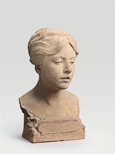 Jean-Paul Aubé - Jeune fille, tête d'étude