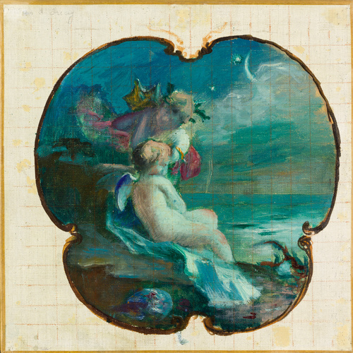 Etude pour l'un des quatre dessus-de-porte de la salle à manger de l'hôtel du Palais d'Orsay