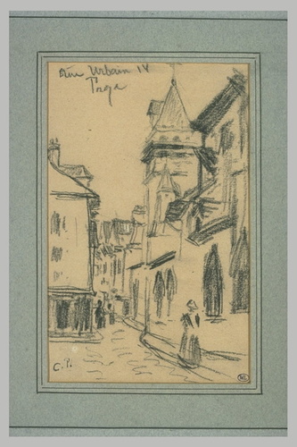 Camille Pissarro - Rue Urbain IV à Troyes