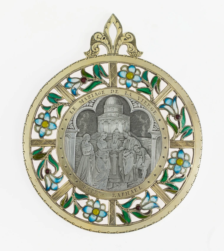 Enguerrand du Suau de la Croix - Médaille "Le Mariage de la Vierge"