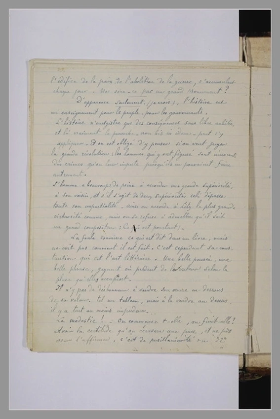 Paul Gauguin - Texte manuscrit