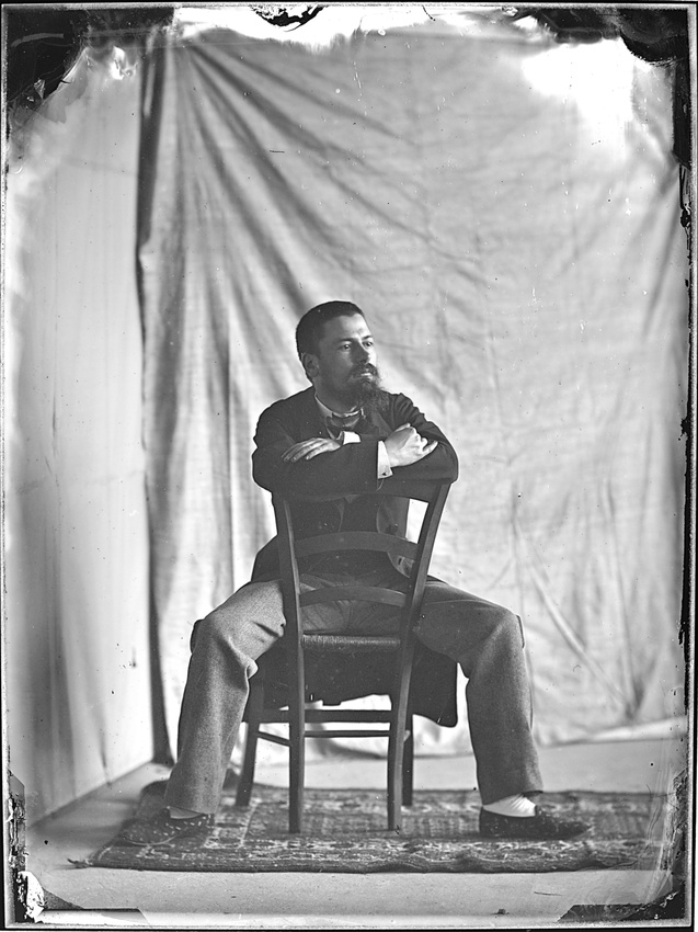 Henry Sauvaire - Autoportrait
