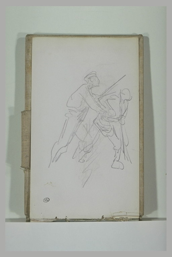 Alphonse de Neuville - Deux soldats