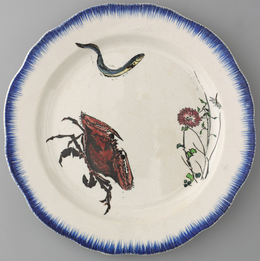 Félix Bracquemond - Assiette plate, service "Bracquemond-Rousseau"