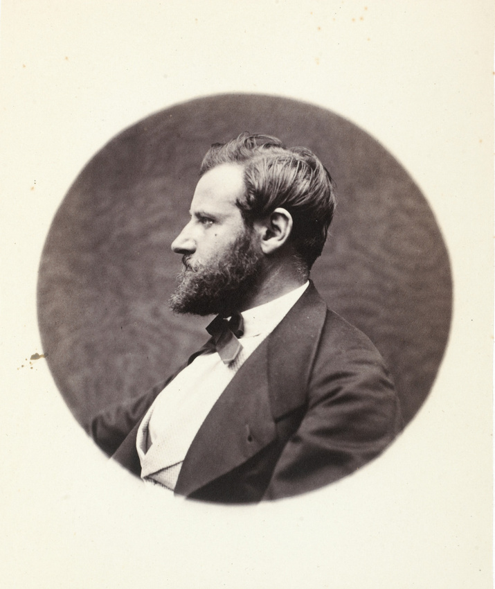Achille Bonnuit - Homme de profil