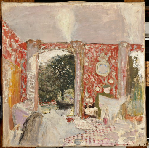 Edouard Vuillard - La Salle à manger rouge