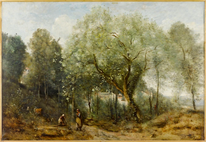 Camille Corot - Le Catalpa, souvenirs de Ville-d'Avray