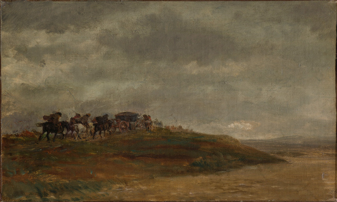 Ernest Meissonier - Les Voyageurs