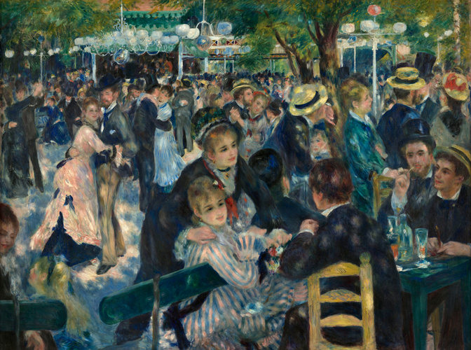 Bal du moulin de la Galette - Auguste Renoir | Musée d'Orsay