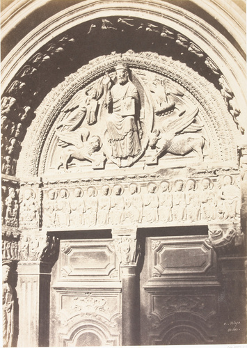 Charles Nègre - Arles. Saint-Trophime. Tympan du portail
