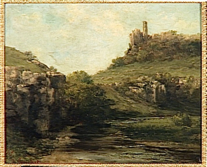 La Source à Ornans - Gustave Courbet