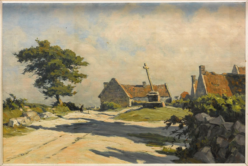 Ferme à la croix - André Dauchez