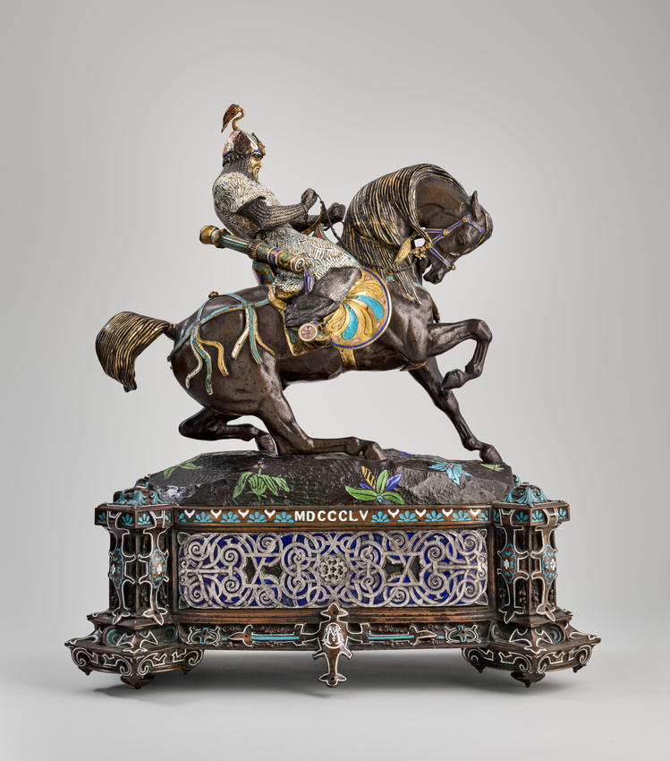 Antoine-Louis Barye - Guerrier tartare à cheval