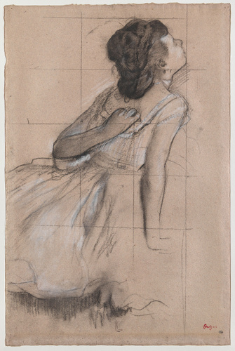Edgar Degas - Danseuse se grattant le dos