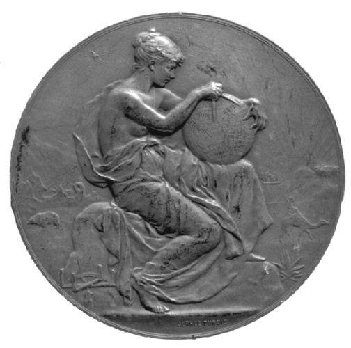 Médaille bronze Dévouement Courage Émulation par Alphee Dubois,monnaie de Paris, 1983 - Collection