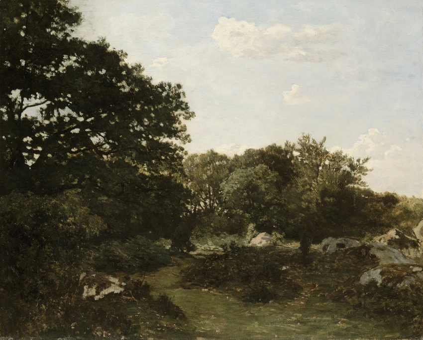 Frédéric Bazille - Forêt de Fontainebleau