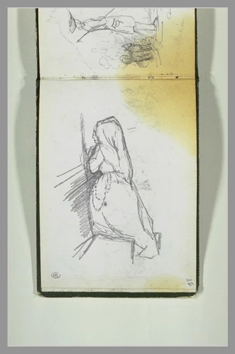 Gustave Courbet - Religieuse en prières