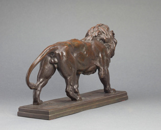 Antoine-Louis Barye - Lion marchant