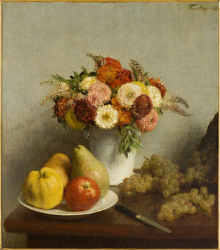 Henri Fantin-Latour、FECONDITE、海外版超希少レゾネ Fleurs et fruits - Henri Fantin-Latour | Musée d'Orsay